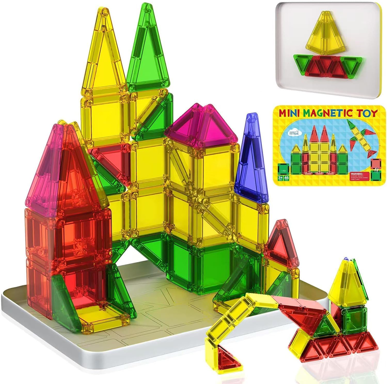 Magnetic Tiles Building Blocks Toy